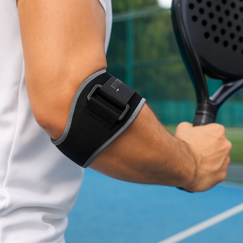 PadelGuard Elbow Support – Absorbs Racket Vibrations So You Can Play Pain-Free