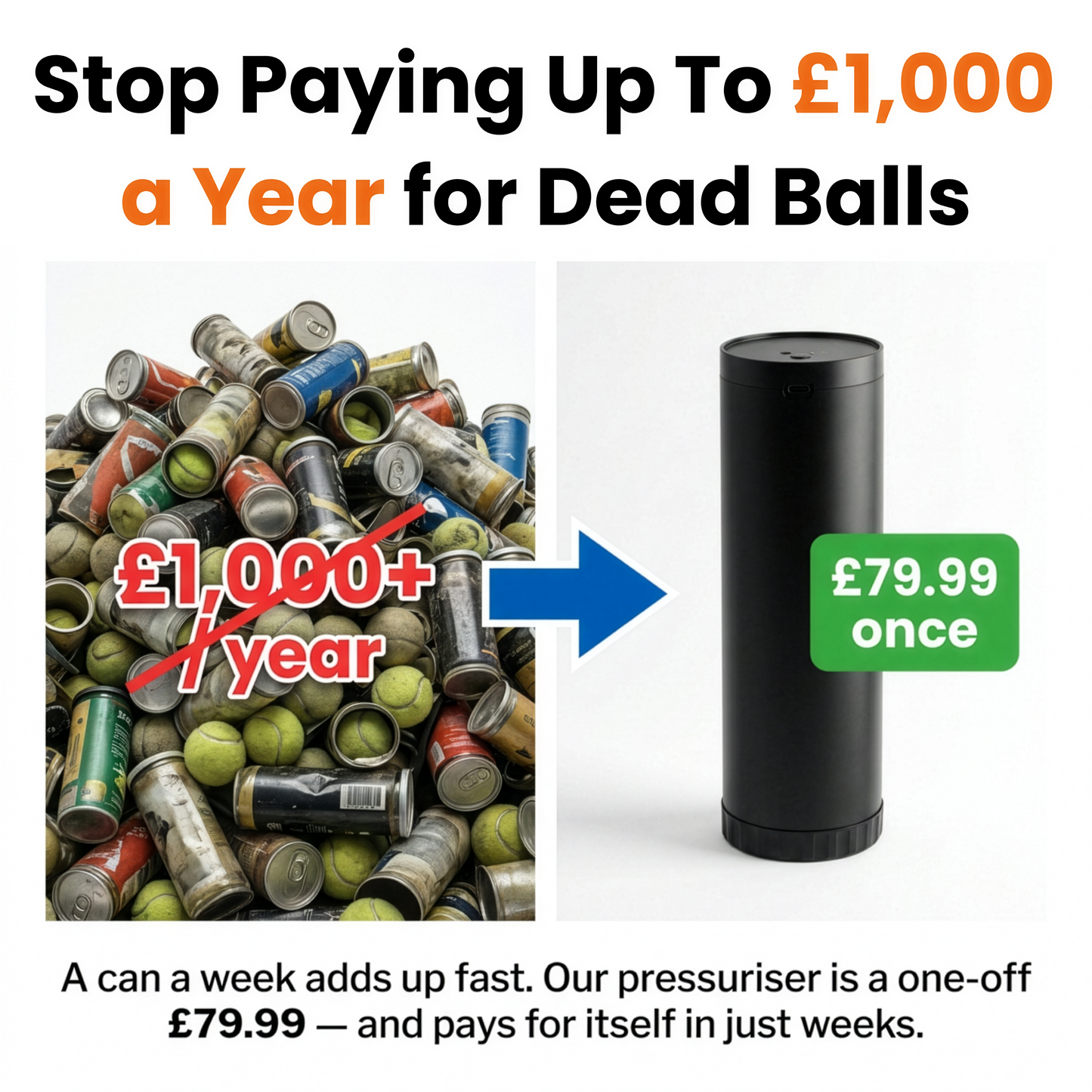 Padel Ball Pressuriser